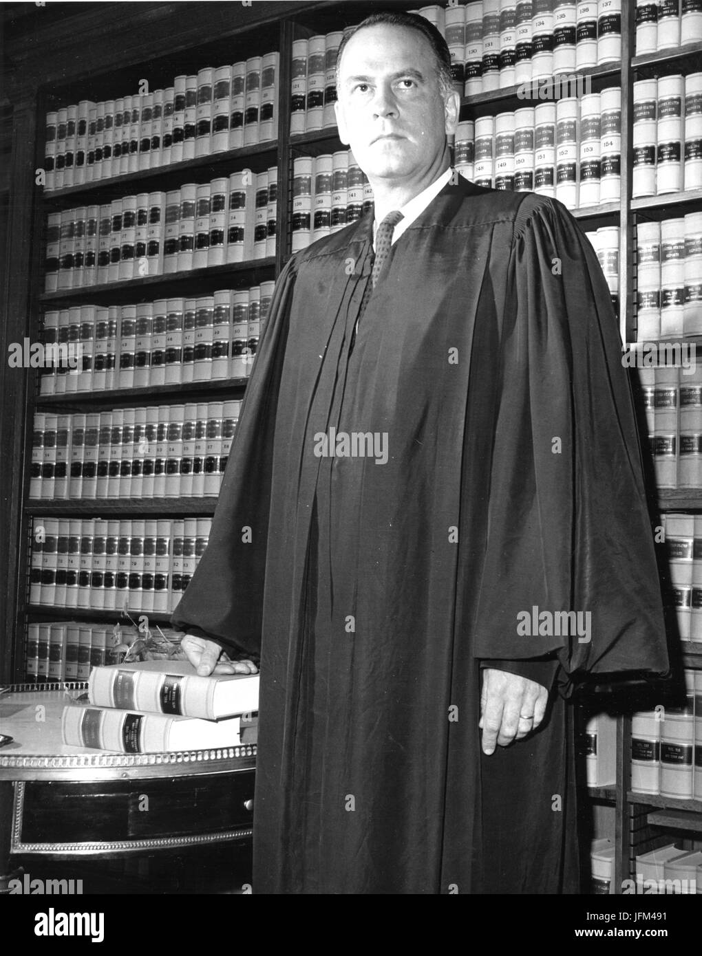 Potter Stewart, beisitzender Richter des Obersten Gerichtshof der Vereinigten Staaten. Washington, DC, 1962 Stockfoto