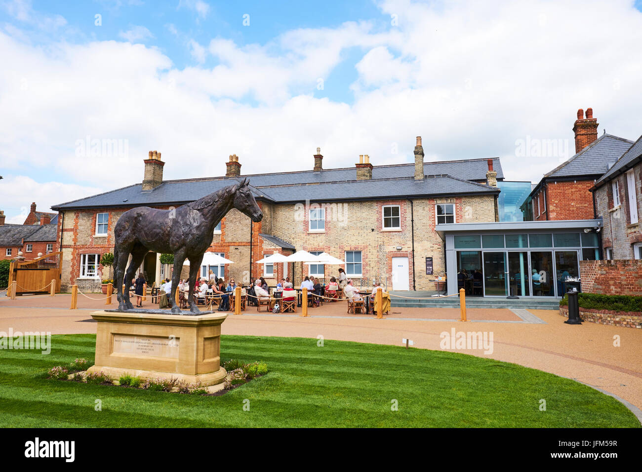 Palace House, National Heritage Centre für Pferderennen und sportliche Art, Palace Street, Newmarket, Suffolk, UK Stockfoto