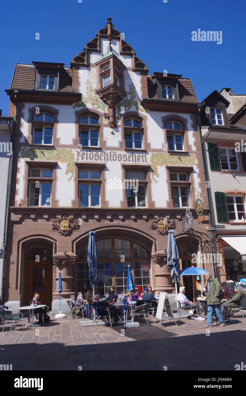 Medieval old town rheinfelden aargau Fotos und Bildmaterial in hoher