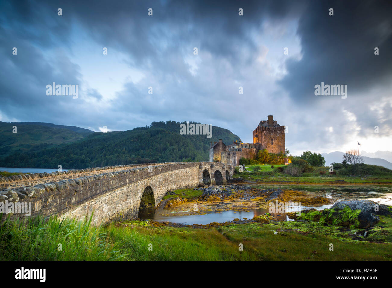 Eilean Donan Castle, Schottland Stockfoto