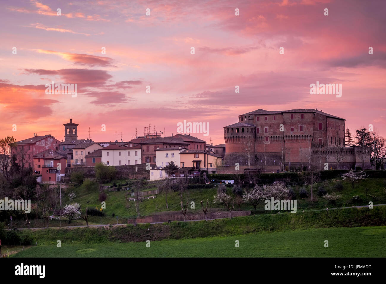 Dozza, Bologna, Emilia Romagna, Italien, Europa Stockfoto