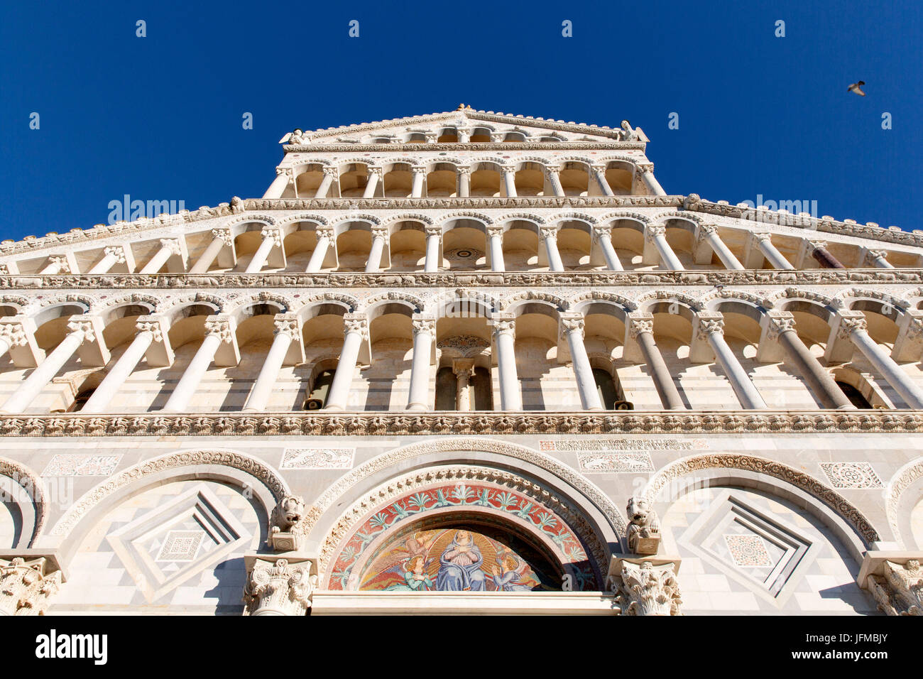 Europa, Italien, Toskana, Pisa, architektonische details Stockfoto