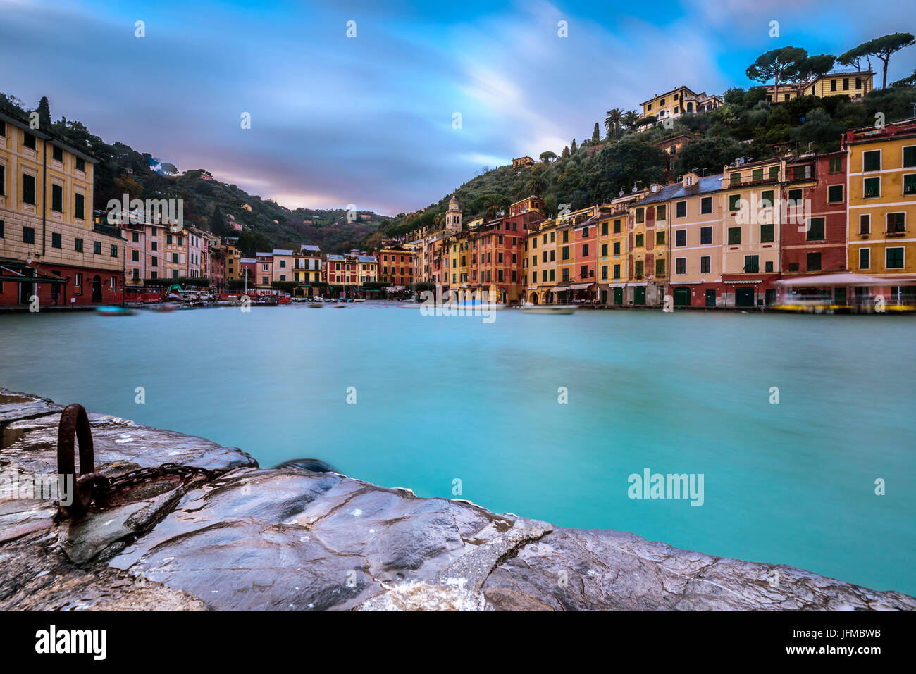 Portofino, Provinz Genua, Italien, Europa Stockfoto