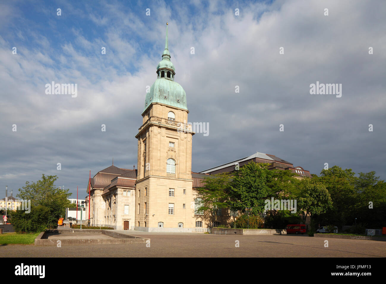 Hessisches Landesmuseum, Museum für Artclulture und Naturgeschichte, Darmstadt, Hessen, Deutschland, Europa I Hessisches Landesmuseum Für Kunst Und Natur Stockfoto