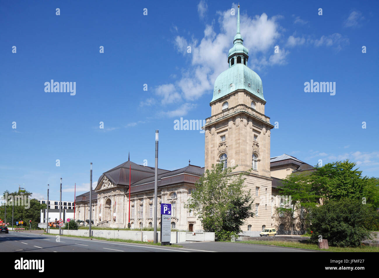 Hessisches Landesmuseum, Museum für Artclulture und Naturgeschichte, Darmstadt, Hessen, Deutschland, Europa I Hessisches Landesmuseum Für Kunst Und Natur Stockfoto