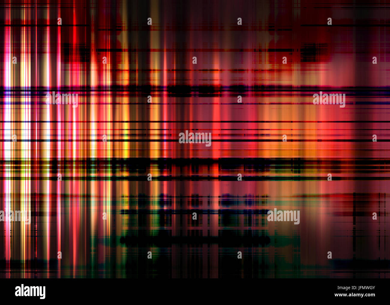 Rot und Schwarz grunge Streifen Hintergrund Stockfoto