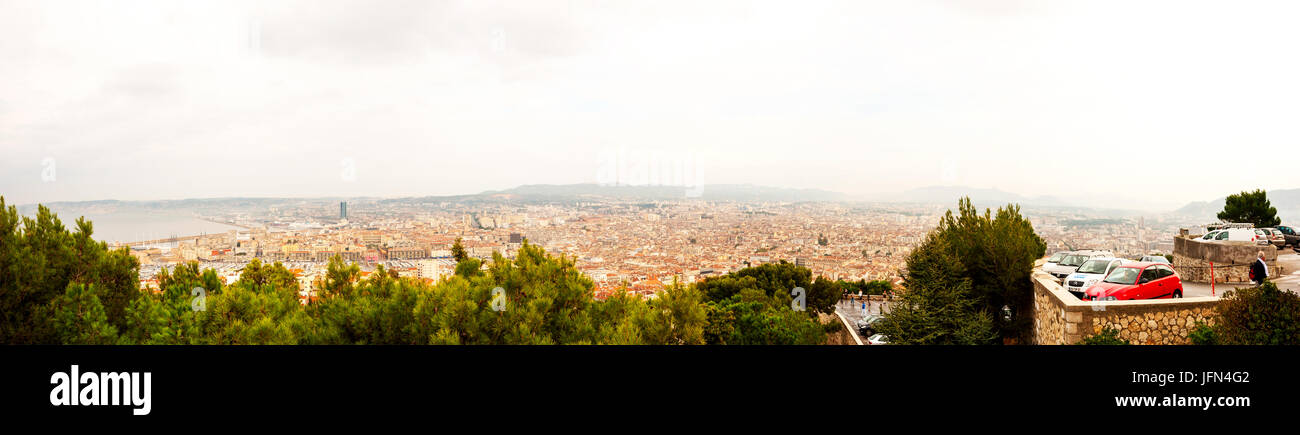 Blick über Avignon, Frankreich Stockfoto