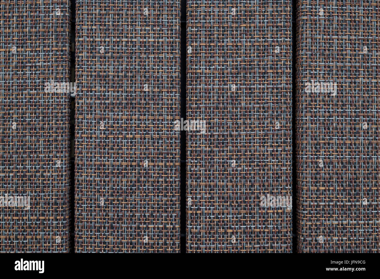 Bunt gewebte Stroh Material oder Textur zur Deckung von Decks und Möbel