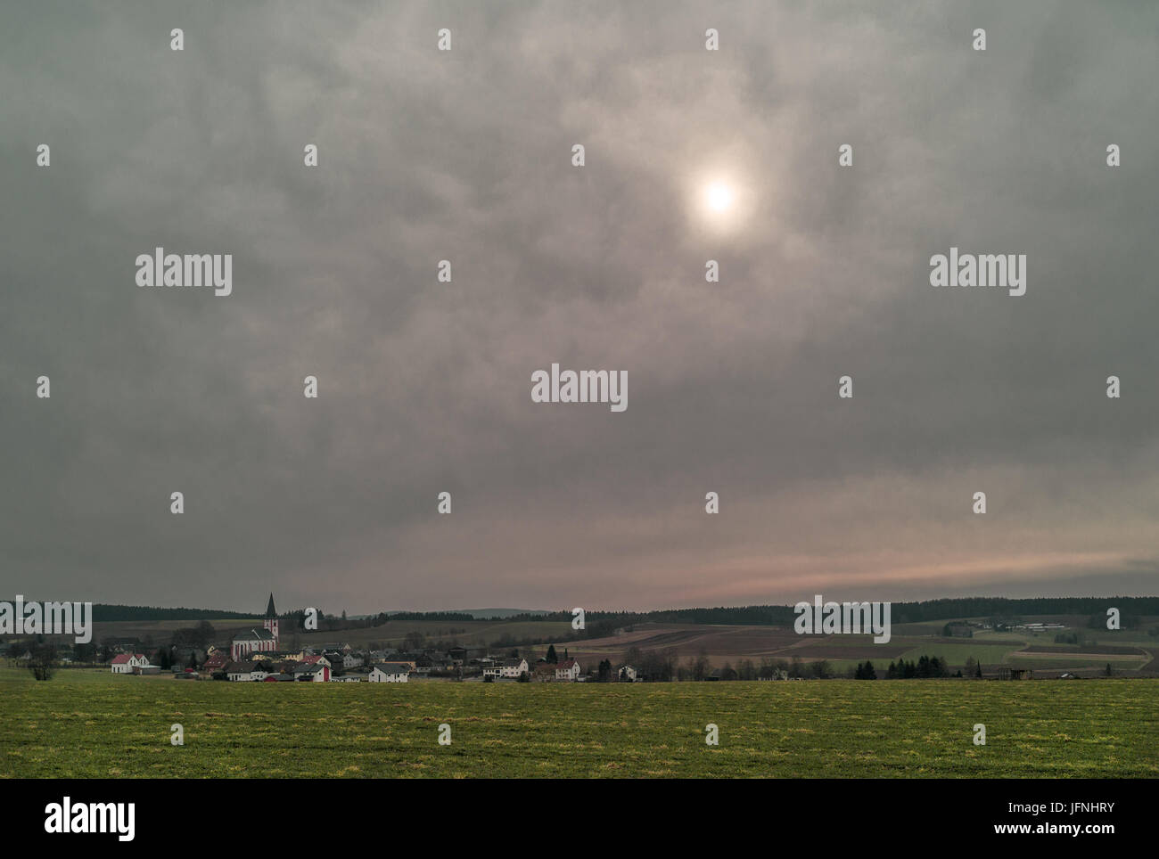 Pilgramsreuth - Oberfranken Stockfoto