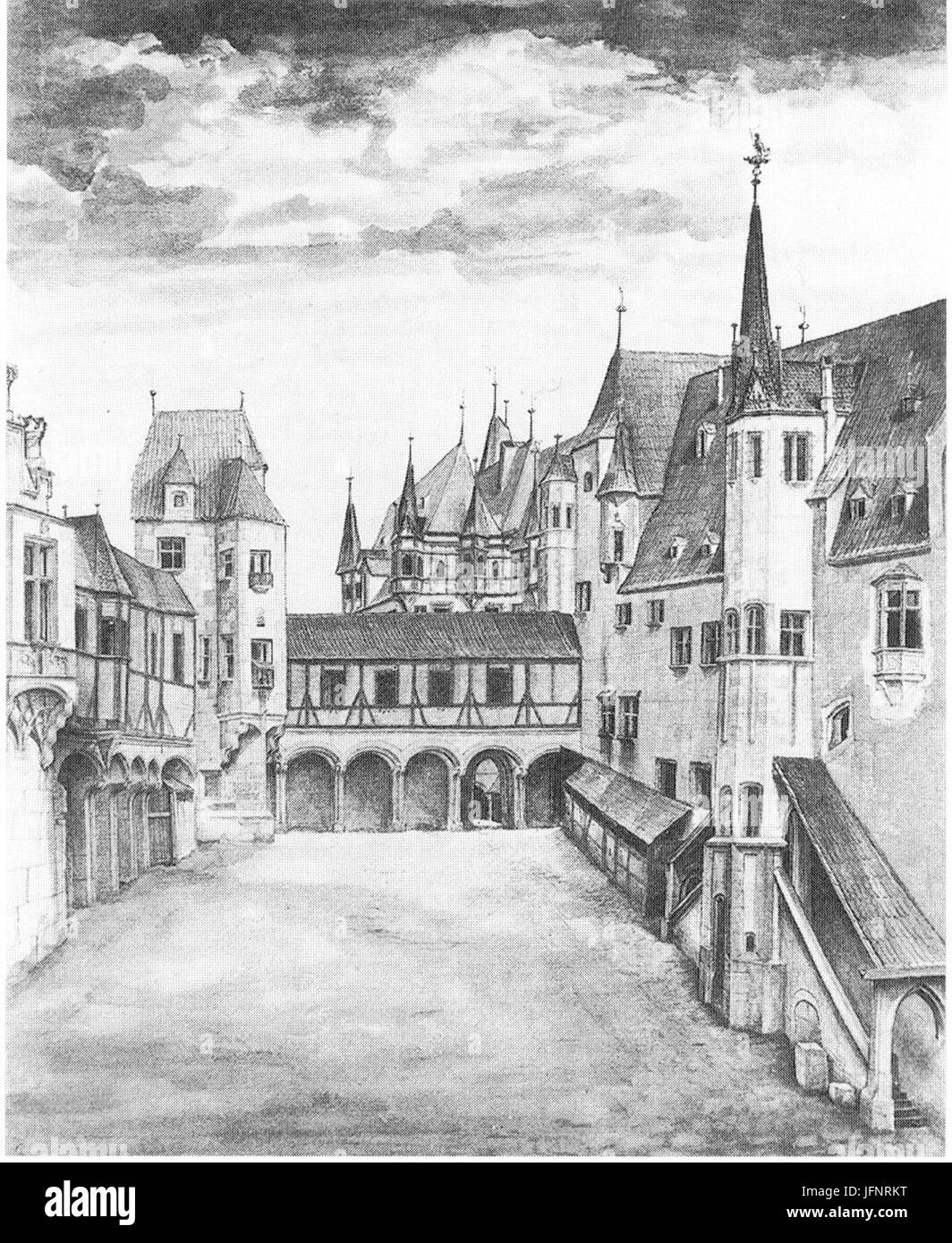 289Dürer Innsbrucker Hofburg Stockfoto