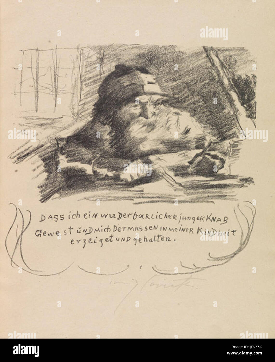 1920 Lovis Corinth Das Leben des Götz von Berlichingen Stockfoto