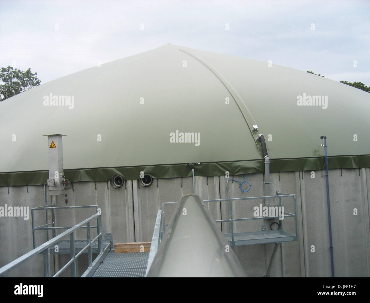 2010-10-19 gut Böckel Biogasanlage Rödinghausen (3) Stockfoto