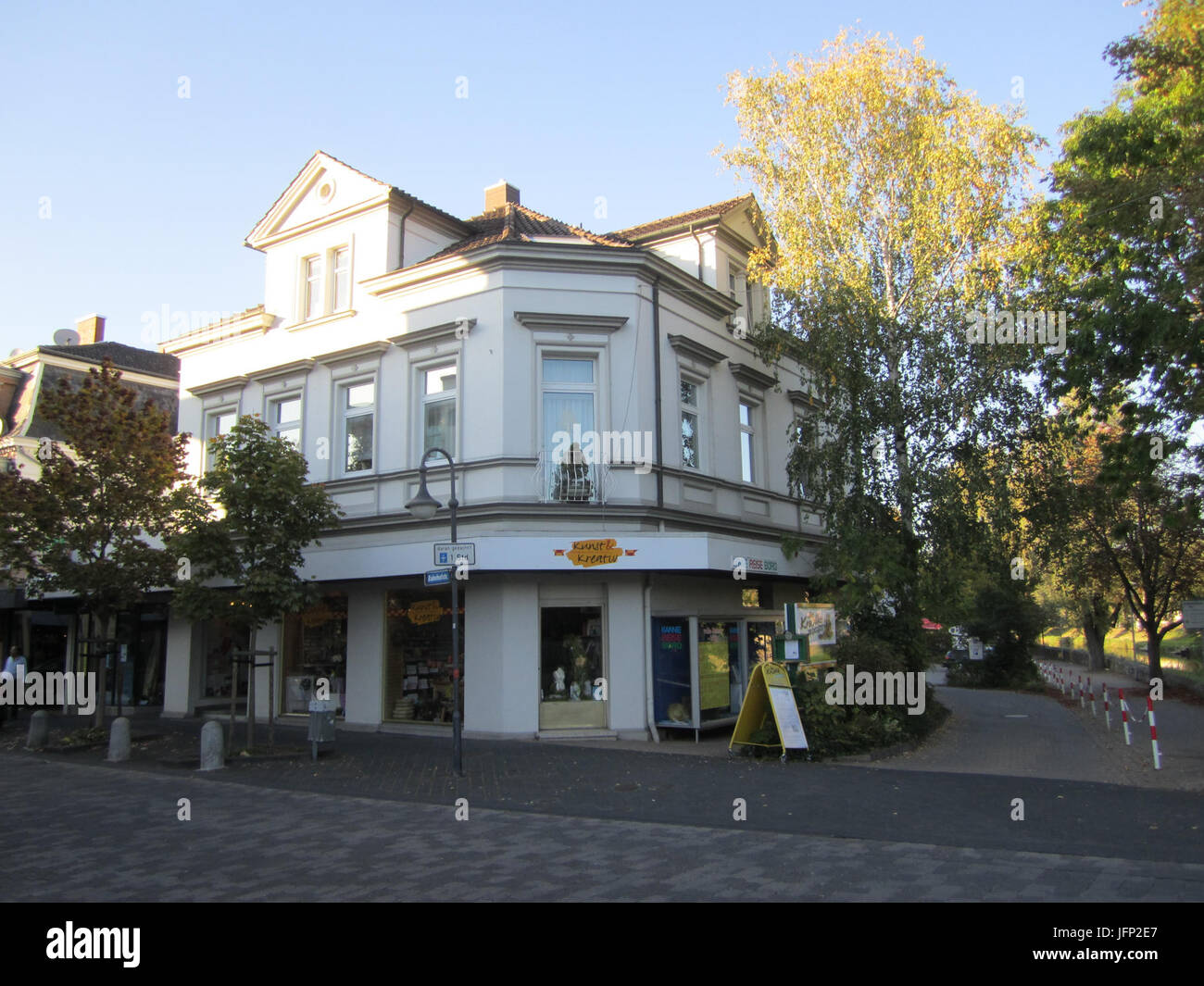 2011-10-01 Bünde Bahnhofstraße (24) Stockfoto