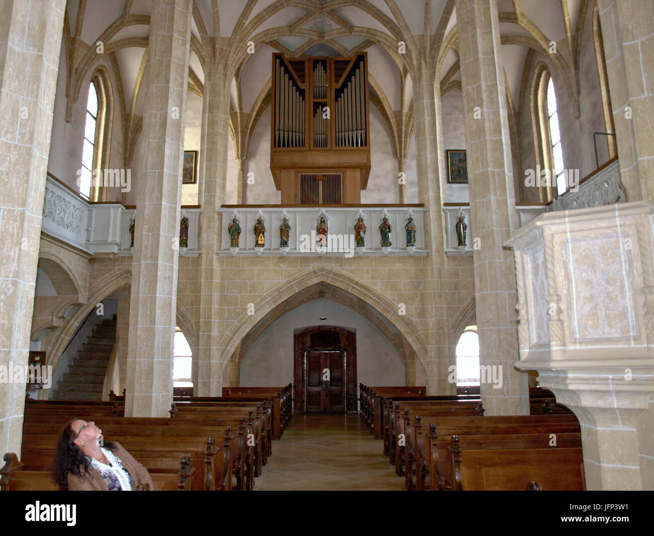 2013.04.21 - Ybbsitz - Pfarrkirche hl. Johannes der Täufer - 06 Stockfoto 2013.04.21 - Ybbsitz - Pfarrkirche hl. Johannes der Täufer - 06 Stockfoto
