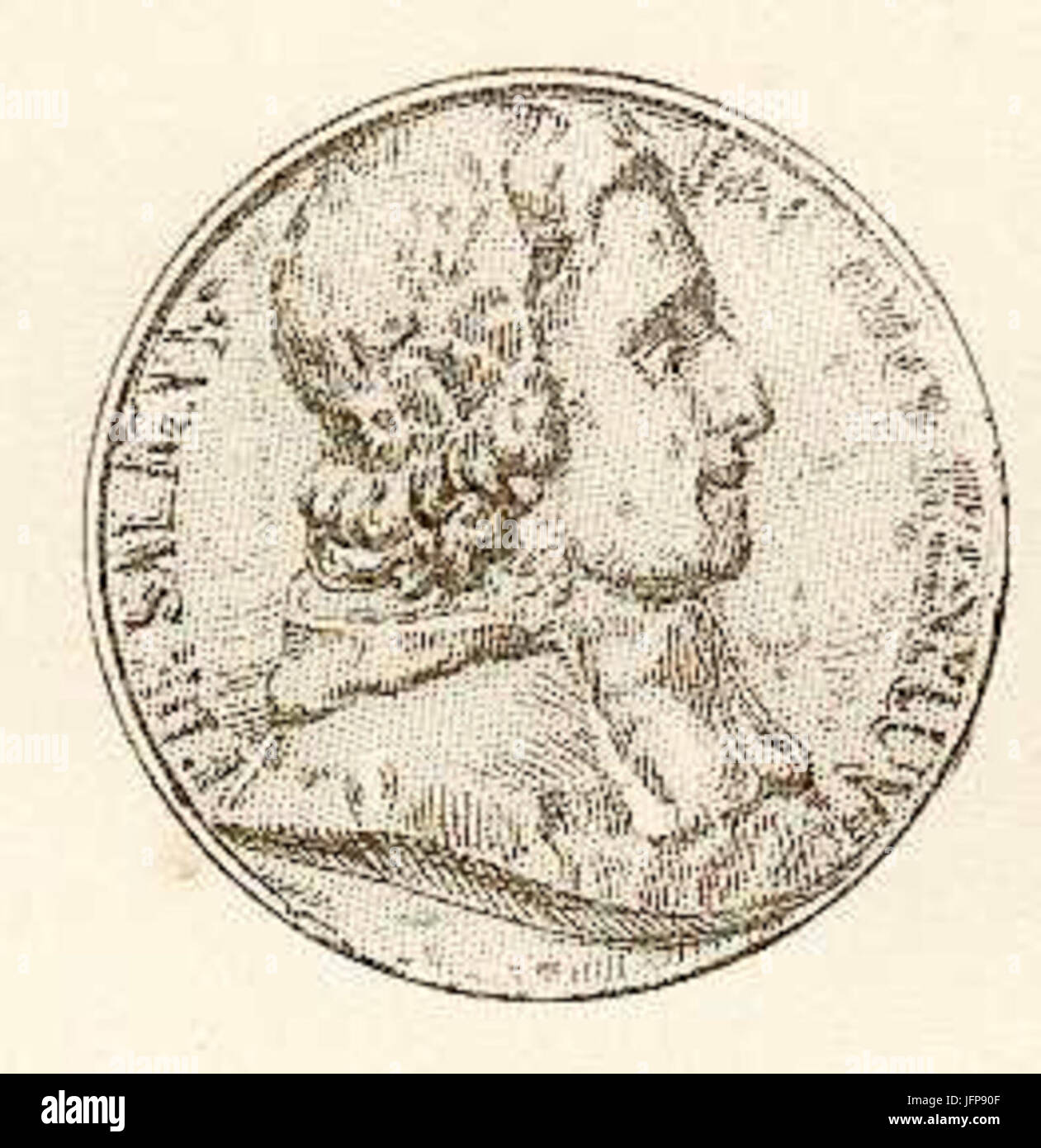 Abbé DE SALIGNAC DE LA MOTTE FÉNELON Stockfoto