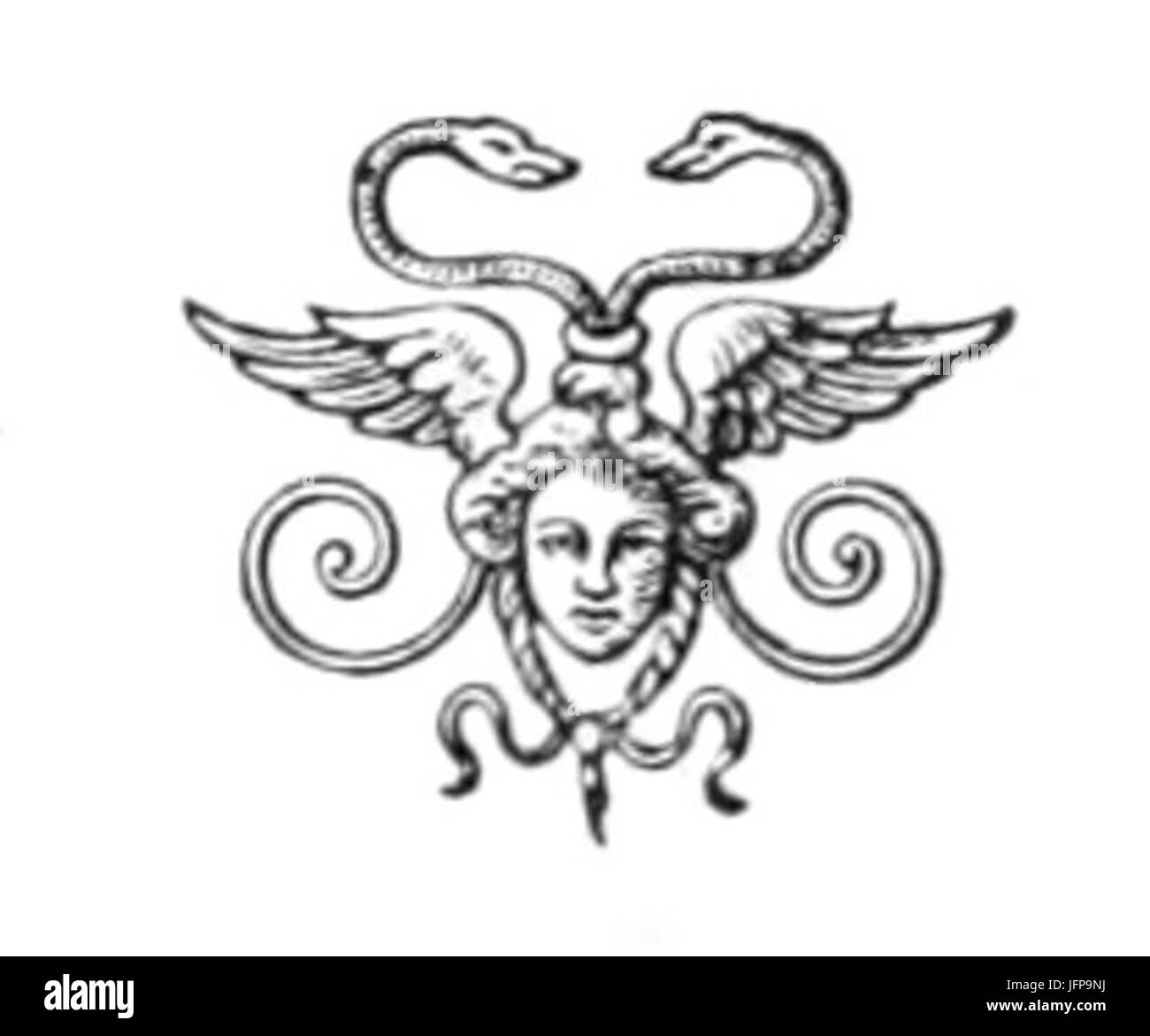 Über uns - pour Le Décaméron du Salon de Peinture 1881-0153 Stockfoto