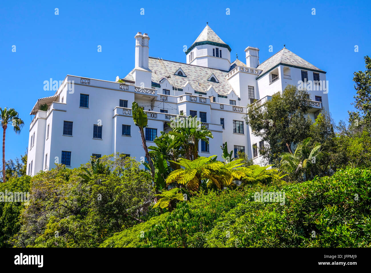 Chateau Marmont in Los Angeles Stockfoto