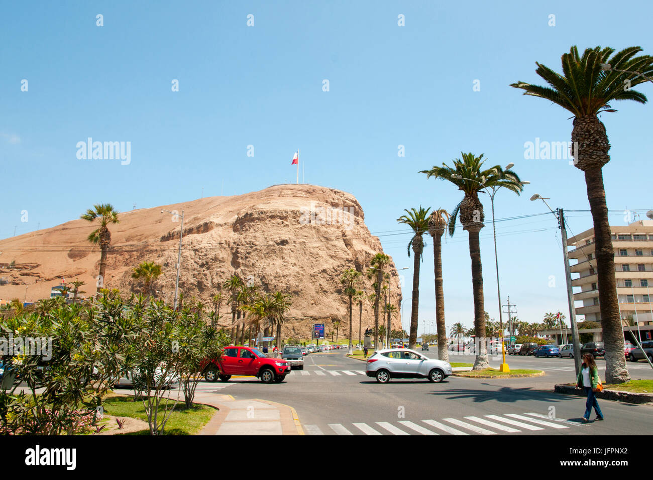 Morro de Arica - Chile Stockfoto