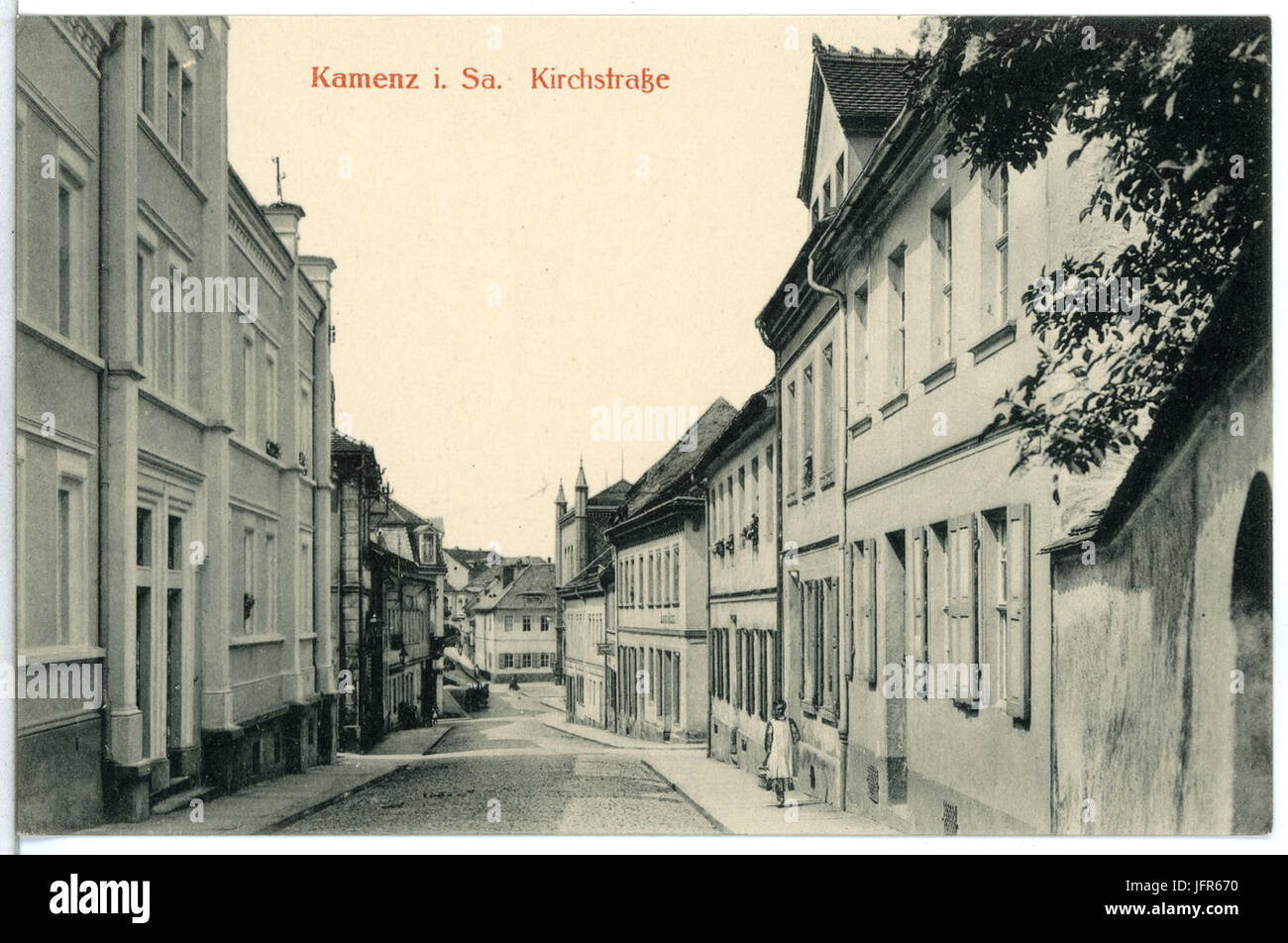 15209-Kamenz-1912-Monopolstellung-Brück & Sohn Kunstverlag Stockfoto