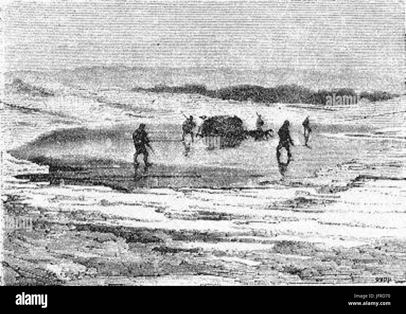 Bereich der Ice von Riou und Montaut 087 Stockfoto