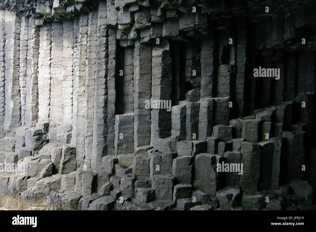 Insel von Staffa, Inneren Hebriden, Schottland Stockfoto