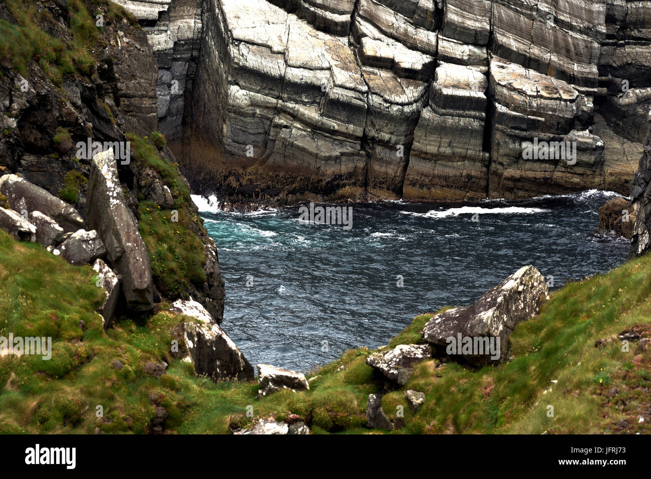 Mizen Head Klippen - County Cork - Irland Stockfoto