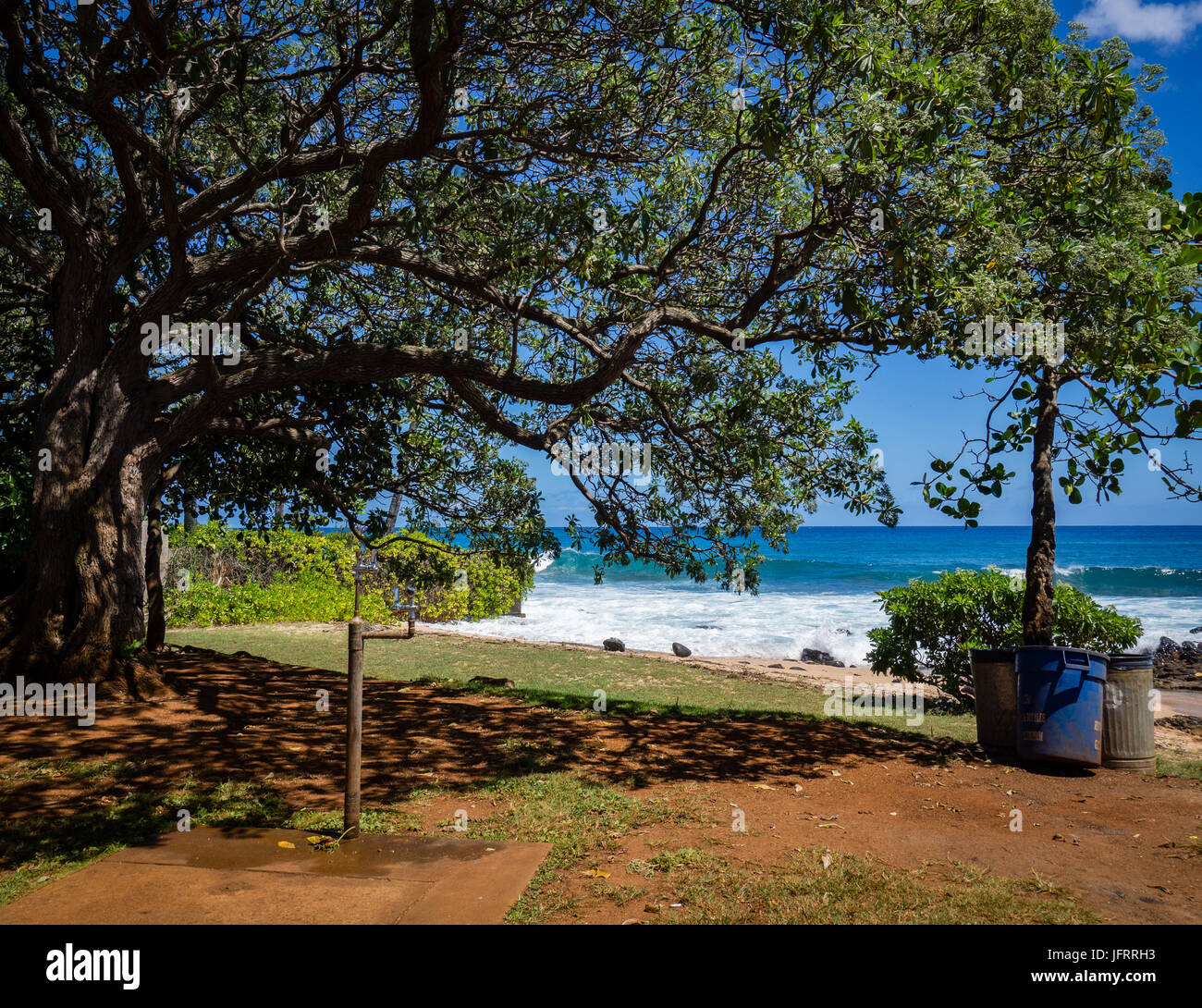 Kuhio Park, Poipu, Kauai, Hawaii, USA Stockfoto