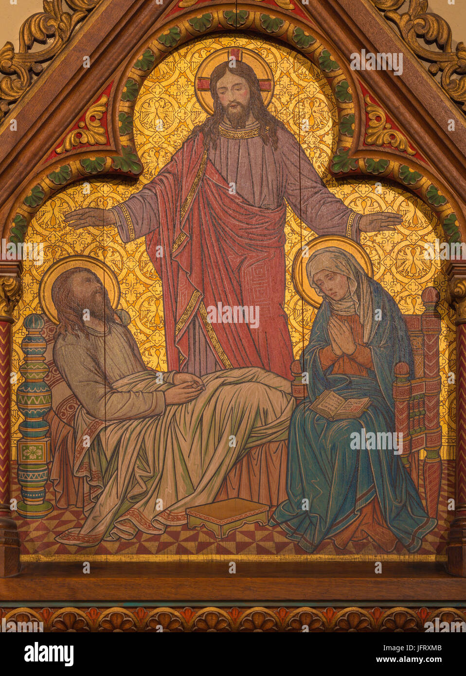 BERLIN, Deutschland, Februar 15, 2017 Der Lack auf Holz The Death St