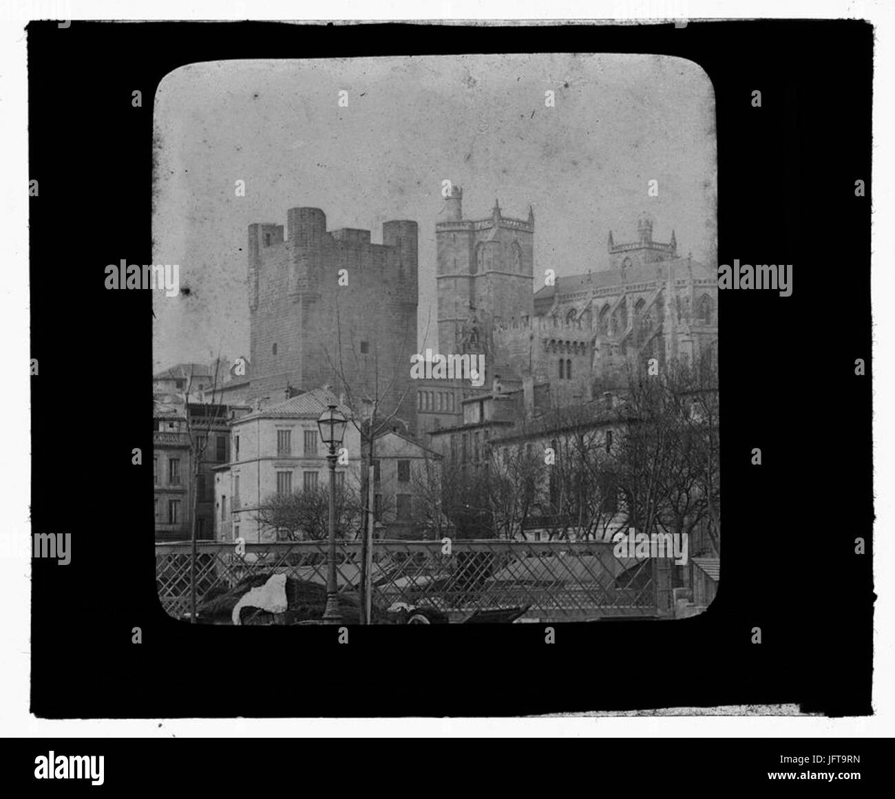 (Narbonne (Aude). Le Palais des Archevêques et la Cathédrale) - Fonds-Trutat - 51Fi474 Stockfoto