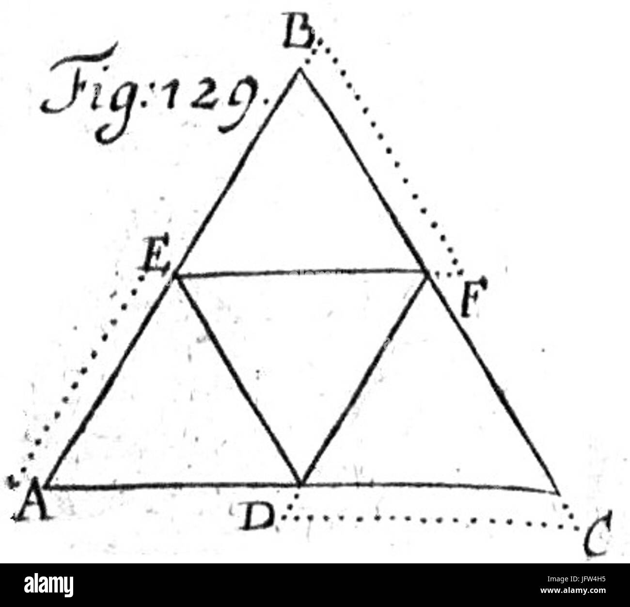 Anfangsgründe der Mathematik ich b A 015 129 Stockfoto