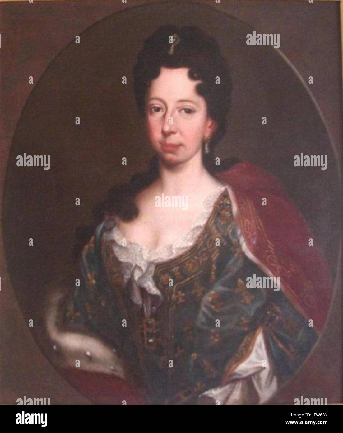 Anne Marie d statt Orléans als Königin an der Villa della Regina