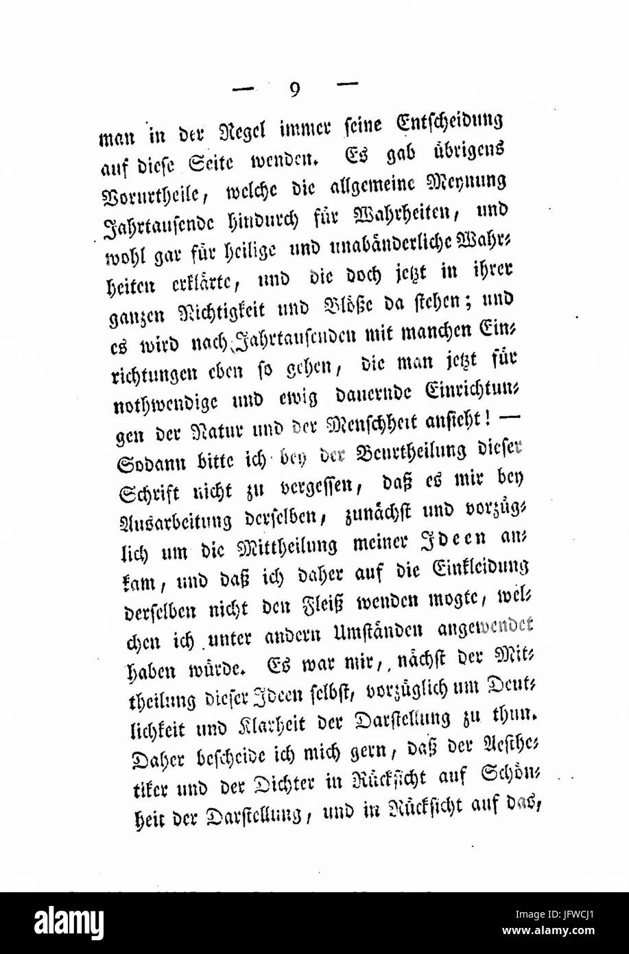 Briefe Über Die Bürgerliche Selbstständigkeit der Weiber 009 Stockfoto