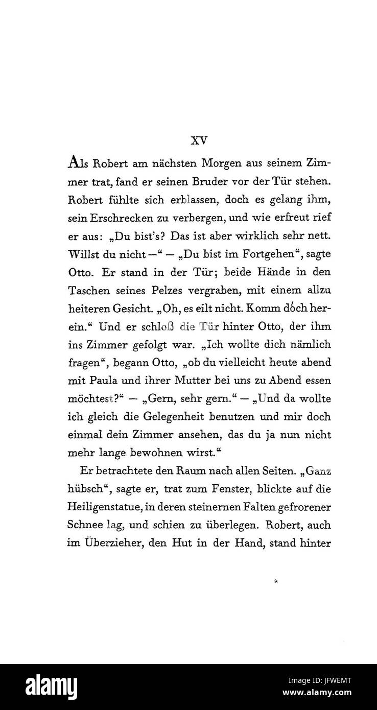 Arthur Schnitzler - Flucht in Die Finsternis - 140 Stockfoto