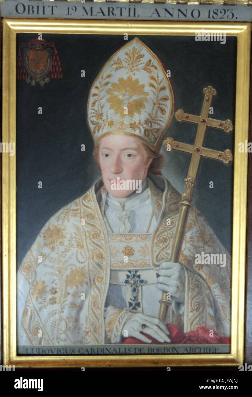 Cardenal Luis María de Borbón y verkaufte Toledo Stockfoto