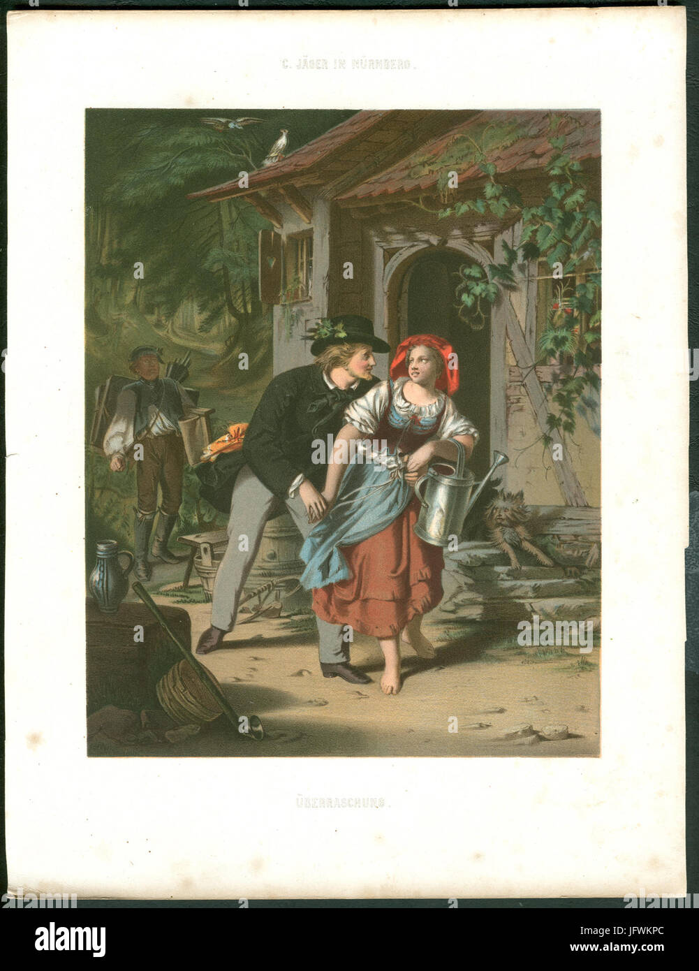 Carl Jaeger Überraschung Stockfoto