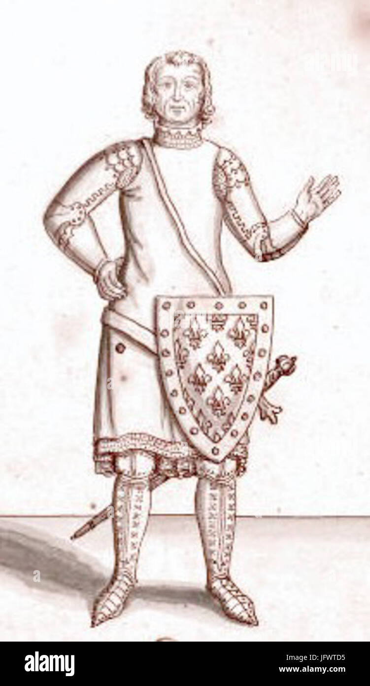 Karl II. von Alençon Stockfoto