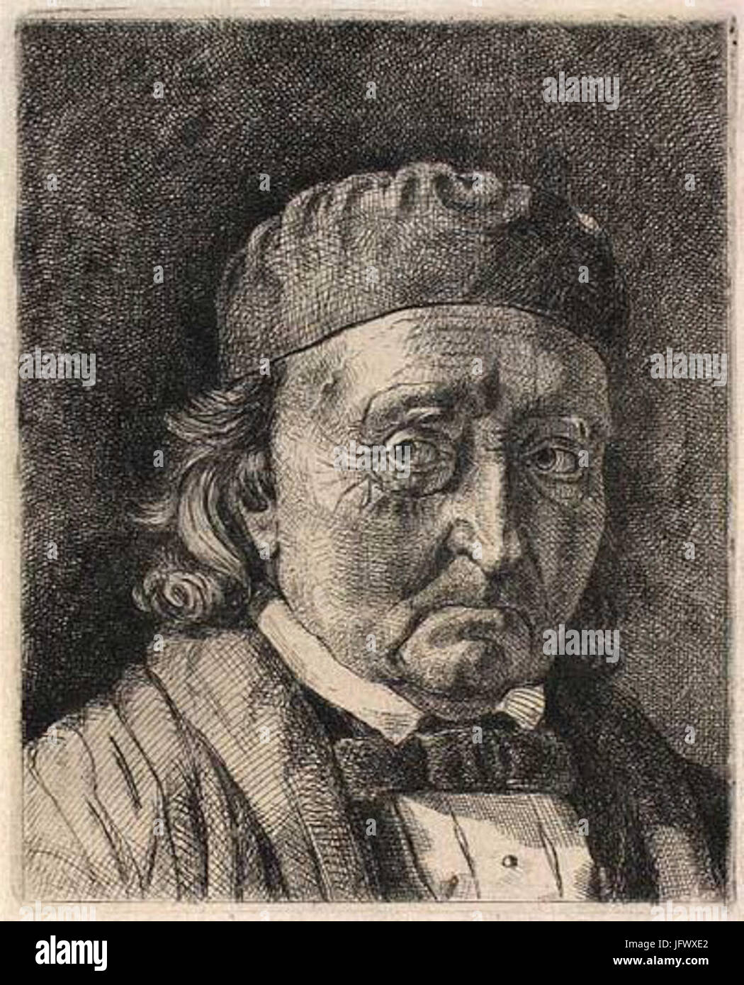 Christian Albrecht Jensen von f.p. Grünwaldt 02 Stockfoto