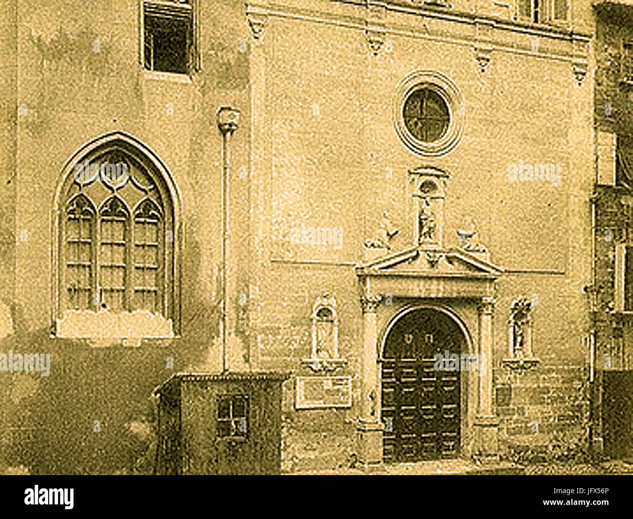 Avignon Pénitents Blancs Stockfoto