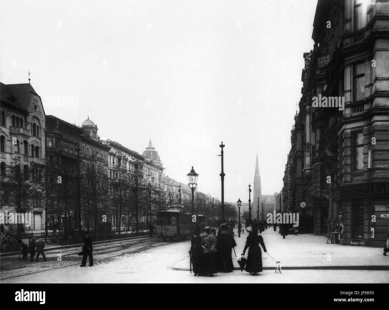 Bülowstraße, Berlin 1897 Stockfoto
