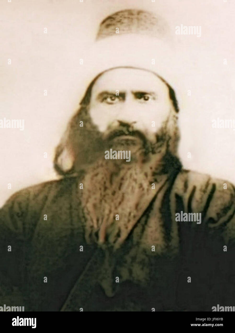 Bahá u Lláhs ca 1868 Stockfoto