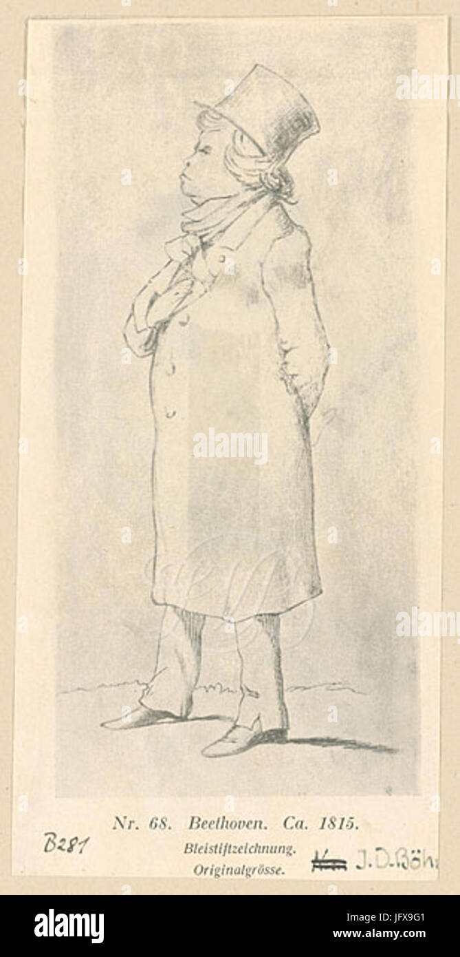 Beethoven-Böhm Stockfoto