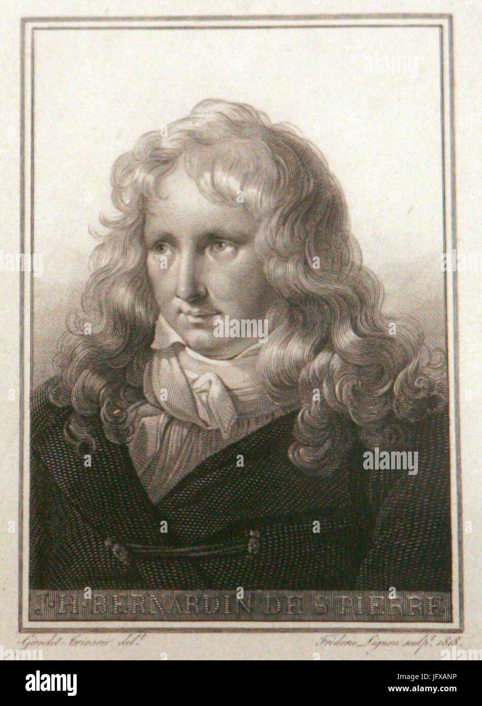 Bernardin de Saint-Pierre-Etinne Frédéric Lignon mg 8549 Stockfoto