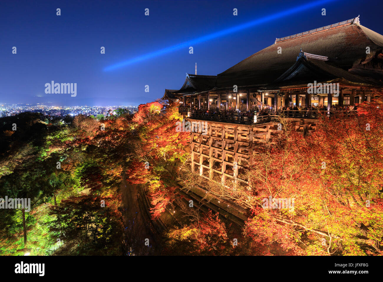 Kiyomizu-Dera-Tempel in Herbstsaison, Kyoto, Japan Stockfoto