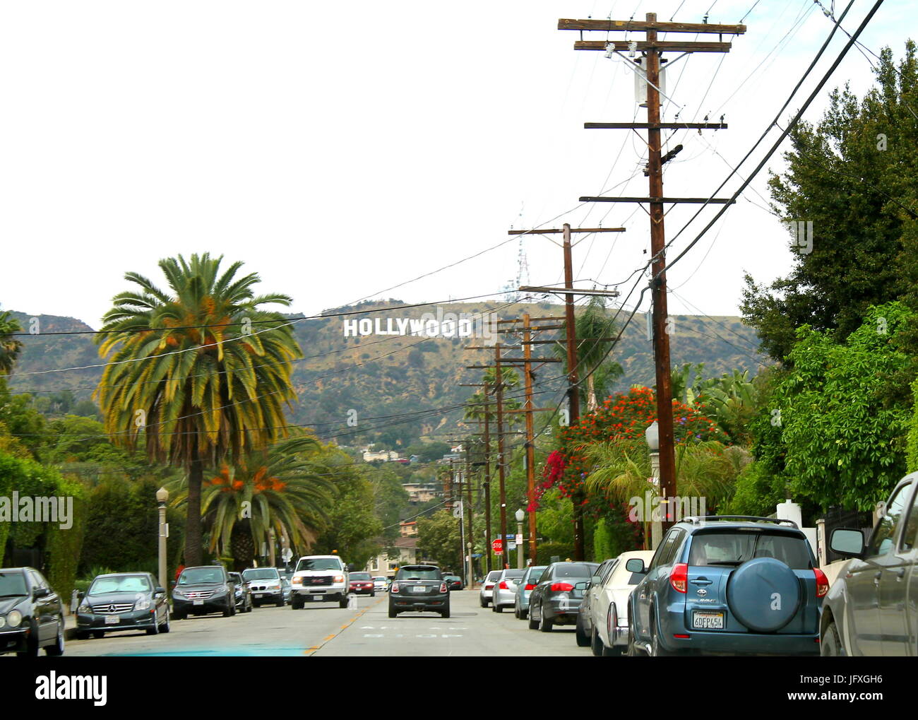 Hollywood Los Angeles Stockfoto