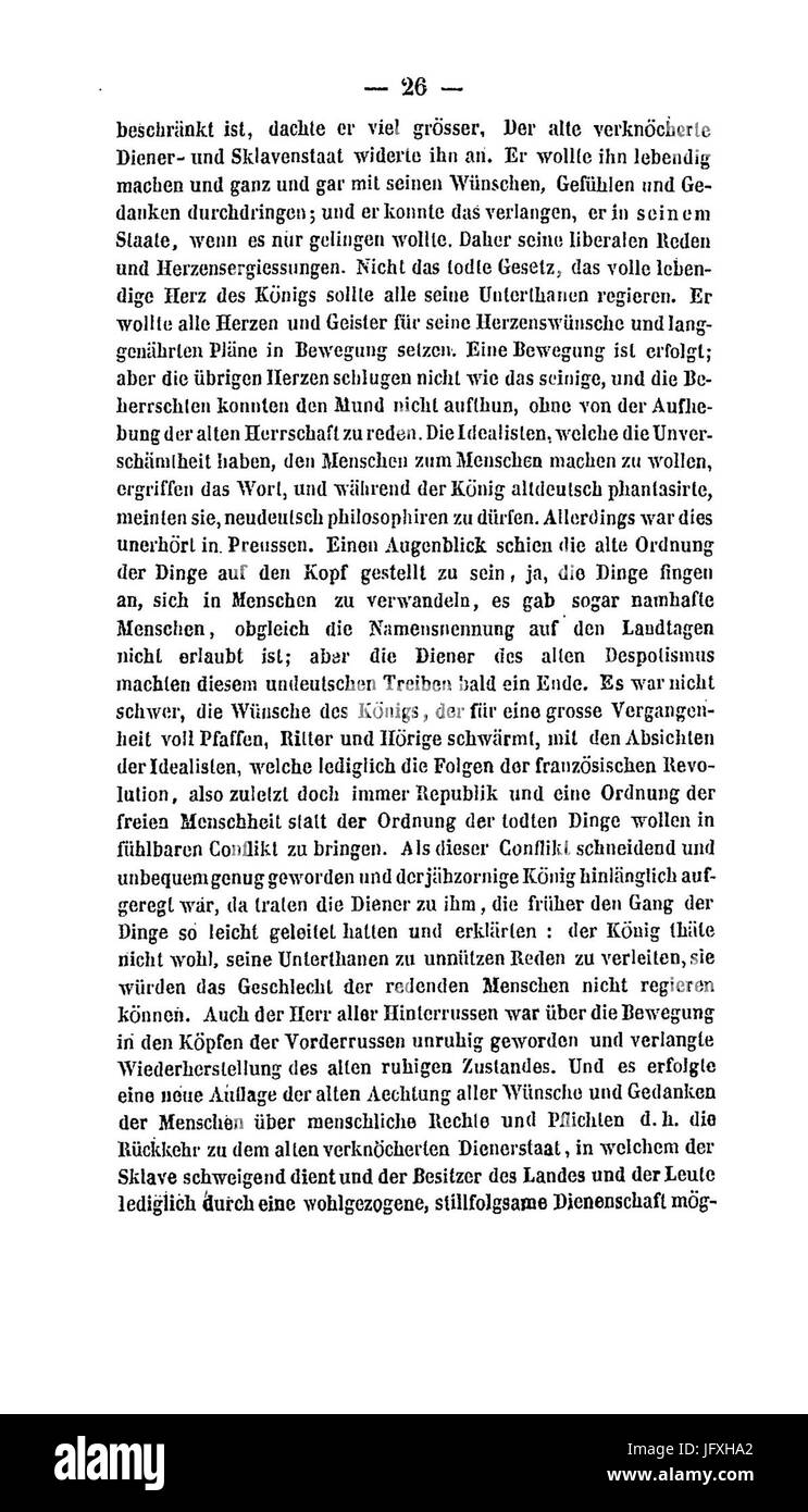 Deutsch Franz Jahrbücher (Ruge Marx), 026 Stockfoto