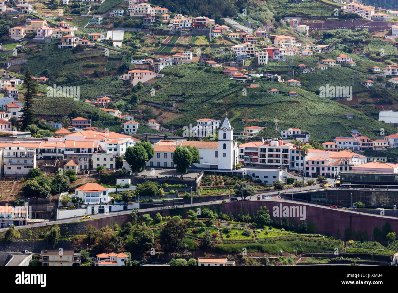 Die Insel Madeira, Camara de Lobos. Stockfoto
