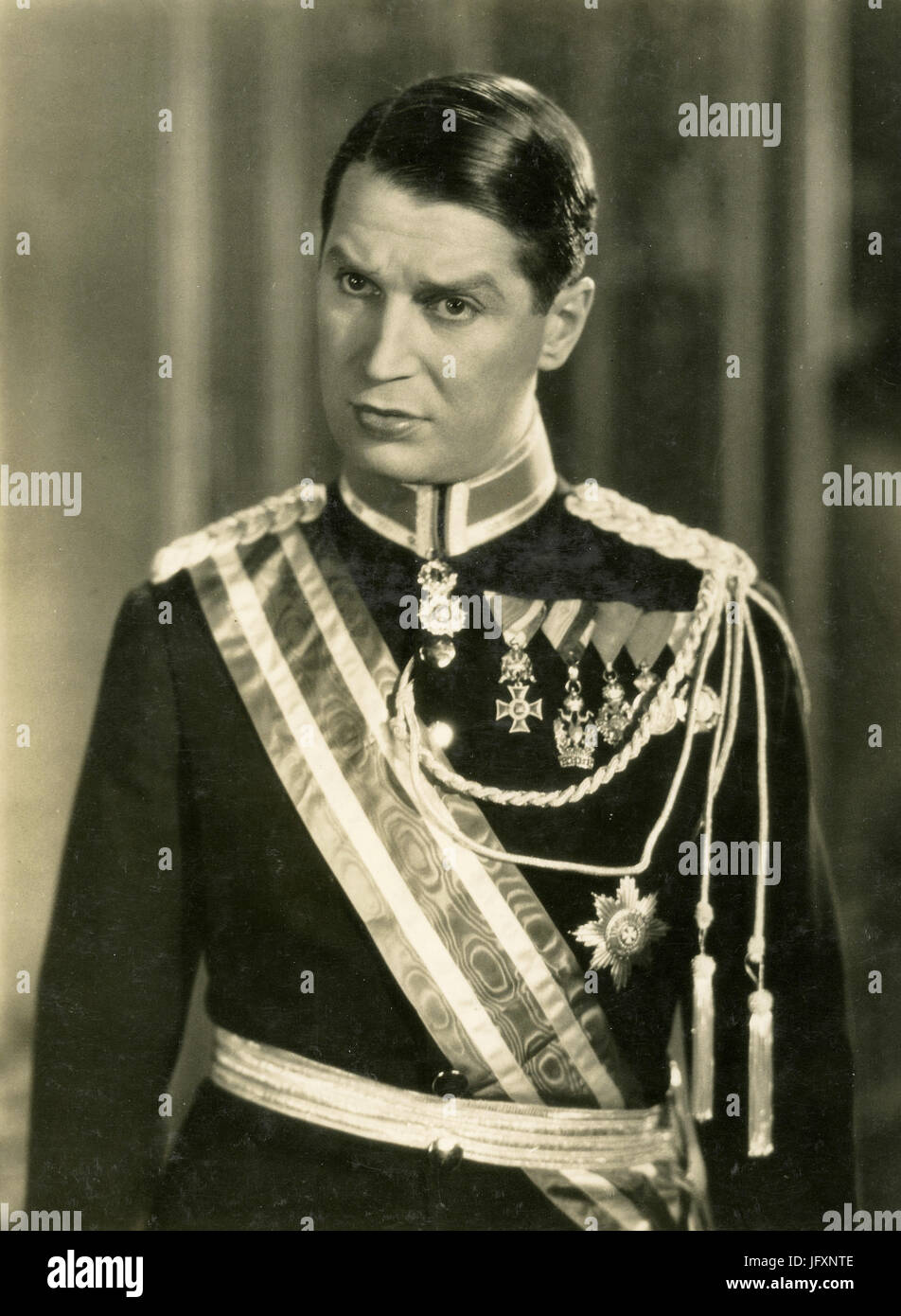 Französischer Schauspieler Maurice Chevalier Stockfoto