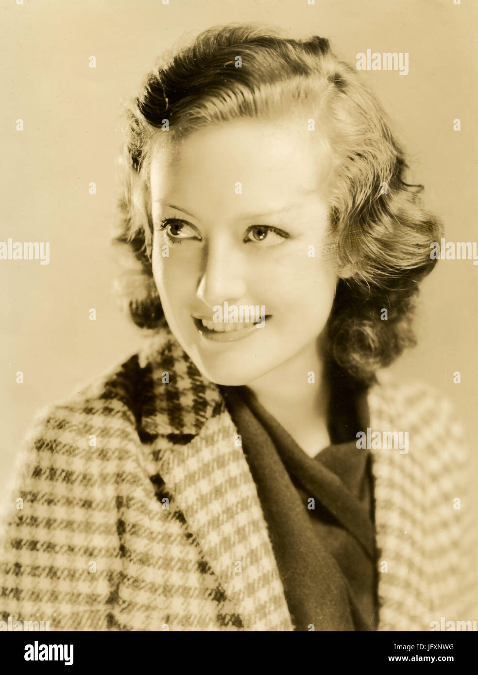 US-amerikanische Schauspielerin Joan Crawford Stockfoto