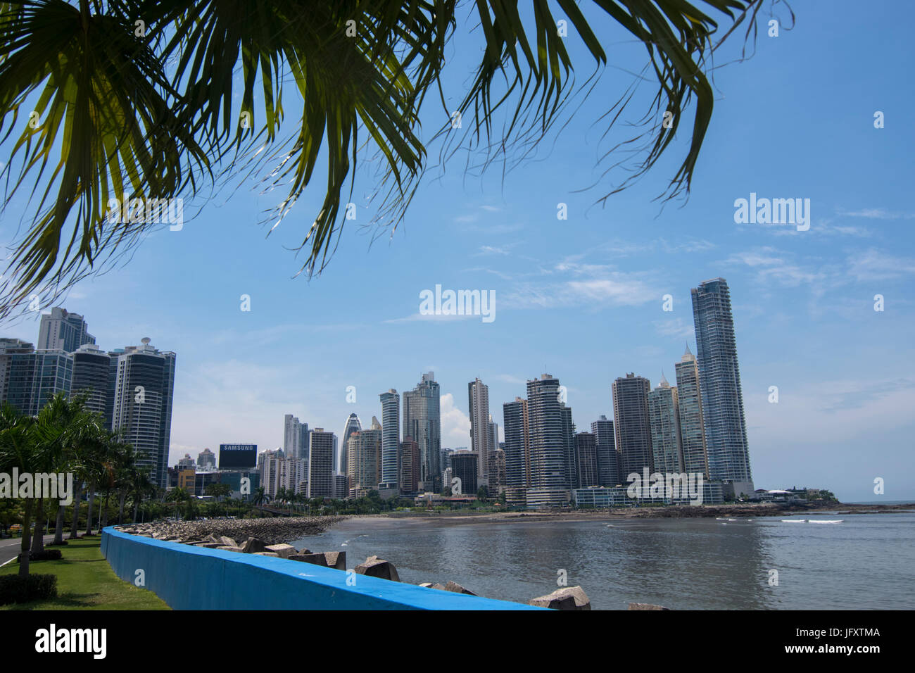 Hochhäuser in Panama City, Panama Stockfoto