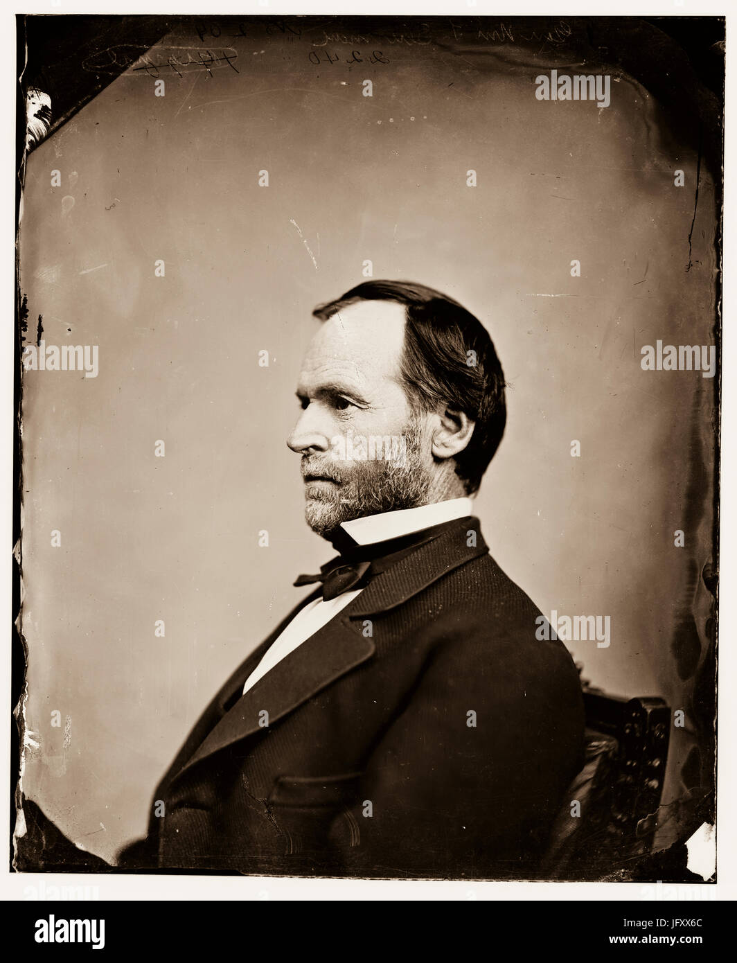 Titel: General William Tecumseh Sherman Rufnummer: LC-BH83-2240 <P&P>[P & P] Reproduktion Nummer: LC-DIG-Cwpbh-00592 (digitale Datei aus original neg.) RIGHTS INFORMATION: Keine bekannten Einschränkungen für Publikation. MEDIUM: 1 negativ: Glas, nassen Kollodium. ERSTELLT/veröffentlicht: [zwischen 1860 und 1875]</P&P> Stockfoto